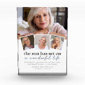 Bloc Photo Multi Photo Collage Sympathy Photo Keepsaké (Devant)