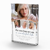 Bloc Photo Multi Photo Collage Sympathy Photo Keepsaké (Droite)