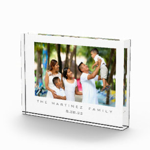 Bloc Photo Mur photo personnelle contemporaine