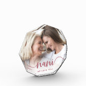 Bloc Photo Nani On T'Aime | Superposition de script de grand- (Gauche)