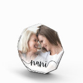 Bloc Photo Nani | Superposition de script de grand-mère (Droite)