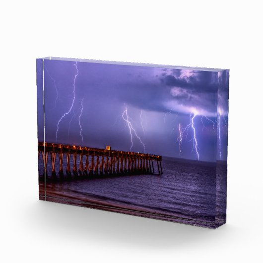Bloc Photo Navarre Floride Éclair tempête (Droite)