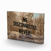 Bloc Photo Never Not Connected — Forest Block (Droite)