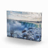 Bloc Photo Niagara Falls Winter Morning Photographie (Droite)
