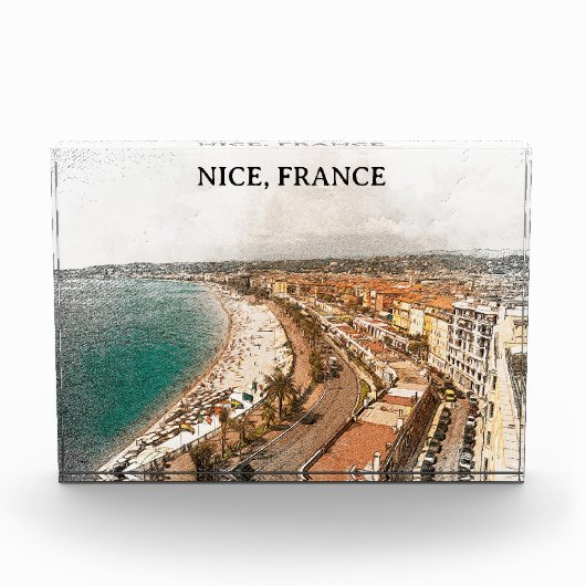 Bloc Photo Nice France Promenade des Anglais (Devant)