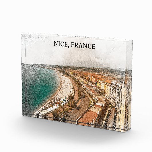 Bloc Photo Nice France Promenade des Anglais (Droite)