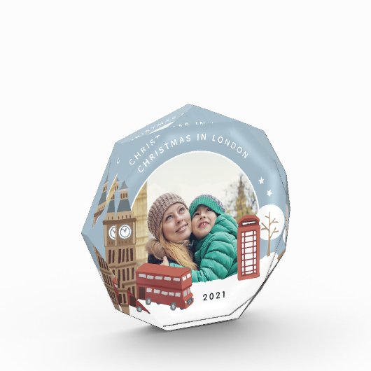Bloc Photo Noël à Londres Keepsaké (Gauche)