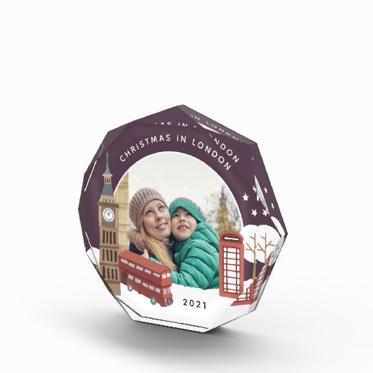 Bloc Photo Noël à Londres Keepsaké (Droite)