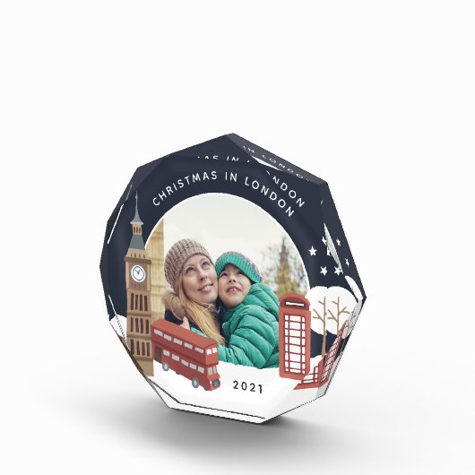 Bloc Photo Noël à Londres Keepsaké (Droite)