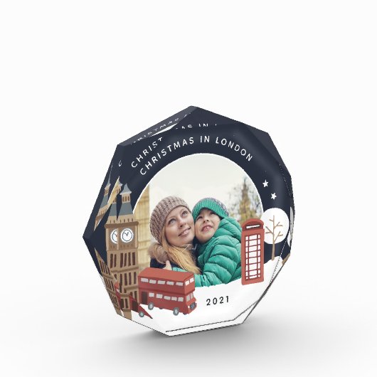 Bloc Photo Noël à Londres Keepsaké (Gauche)