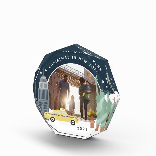 Bloc Photo Noël à New York Keepsaké (Droite)