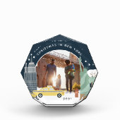 Bloc Photo Noël à New York Keepsaké (Devant)