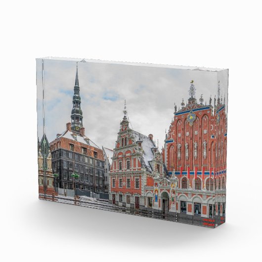 Bloc Photo Noël à Riga Lettonie (Droite)