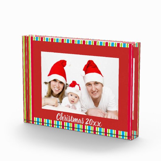 Bloc Photo Noël avec l'année Favori de la famille photo (Droite)