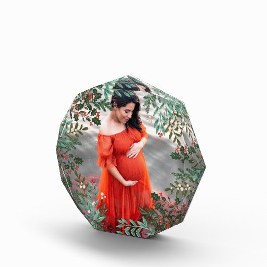 Bloc Photo Noël botanique classique vert enchanteur (Droite)