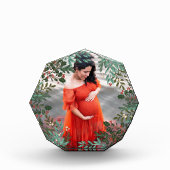 Bloc Photo Noël botanique classique vert enchanteur (Devant)