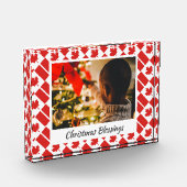 Bloc Photo Noel moderne CANADA Keepsaké Customisé (Gauche)