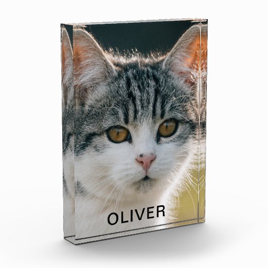 Bloc Photo Nom de l'animal (Gauche)