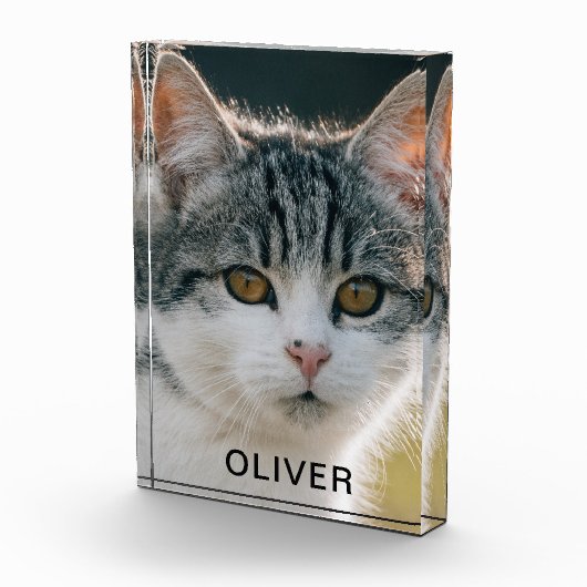 Bloc Photo Nom de l'animal (Droite)