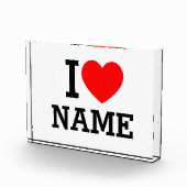 Bloc Photo Nom du coeur (Droite)