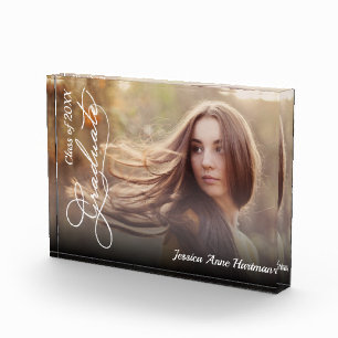 Bloc Photo Nom du diplôme Classe de superposition de texte