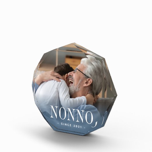 Bloc Photo Nonno Grand-Père Année Créée (Droite)