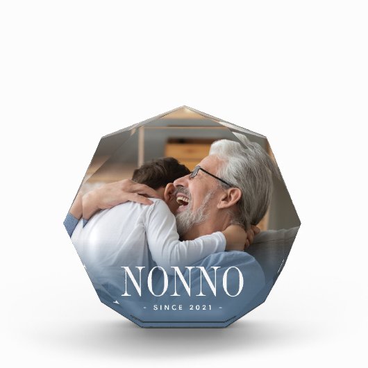Bloc Photo Nonno Grand-Père Année Créée (Devant)
