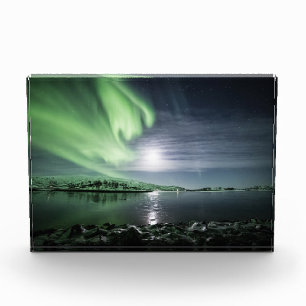 Bloc Photo Northern Lights North Norvège