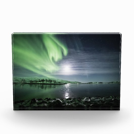 Bloc Photo Northern Lights North Norvège (Devant)