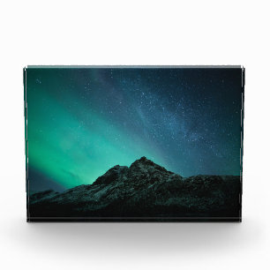 Bloc Photo Northern Lights North Norvège