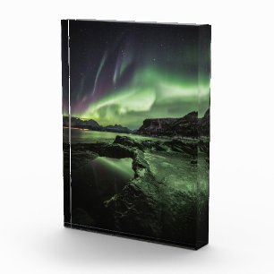Bloc Photo Northern Lights Norvège