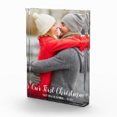 Bloc Photo Notre premier bloc de photo de couples de Noël (Droite)