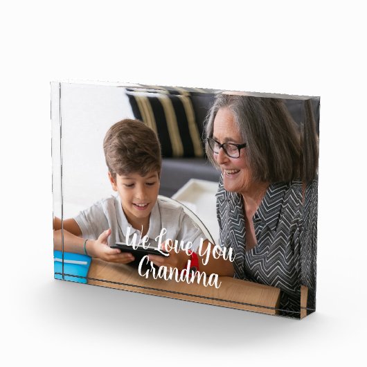 Bloc Photo Nous t'aimons grand-mère (Droite)