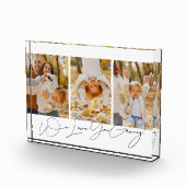 Bloc Photo Nous t'aimons Granny Modern Simple Collage 9 Photo (Droite)