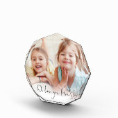 Bloc Photo Nous t'aimons Maman Noms Script Coeur Photo Overla (Droite)