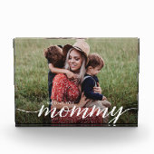 Bloc Photo Nous vous aimons maman Script modèle photo personn (Devant)