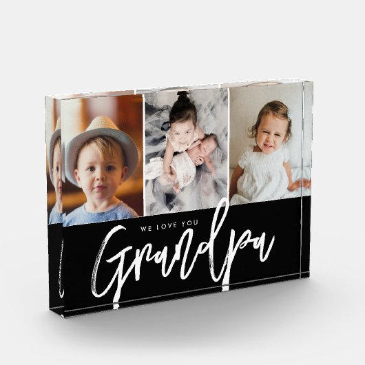 Bloc Photo Nous vous aimons Photos de Grand-Père (Gauche)