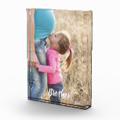 Bloc Photo Nouvelle photo de grossesse de bébé avec l'enfant (Droite)