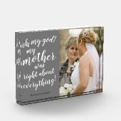 Bloc Photo Oh mon dieu, ma mère avait raison sur tout ! (Gauche)