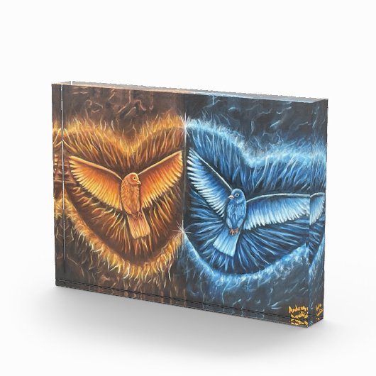 Bloc Photo Oiseaux volant ensemble- (Droite)