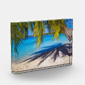 Bloc Photo Ombres sur la plage (Gauche)