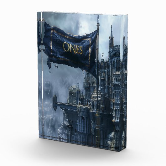 Bloc Photo ONE Drapeau et badge (Droite)