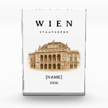Opéra d'État de Vienne personnalisé | Nom & Année