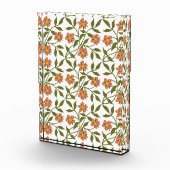 BLOC PHOTO ORANGE FLEURS (Droite)