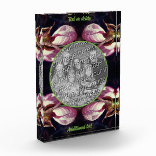 Bloc Photo Orchidée à chlipper rose sauvage Ajoutez votre pro