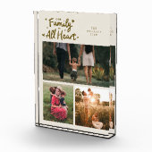 Bloc Photo Our Family Is All Heart Cream (Droite)