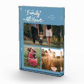 Bloc Photo Our Family Is All Heart Denim Blue (Droite)