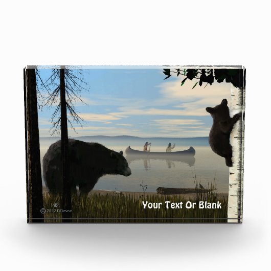 Bloc Photo Ours de plage (Devant)