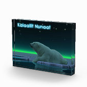 Bloc Photo Ours polaire à bordure de glace - Groenland (Droite)