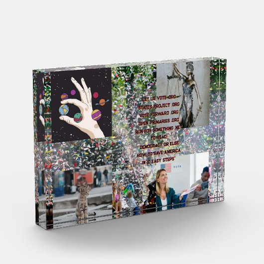 Bloc Photo Outils de démocratie et imagerie électorale (Gauche)